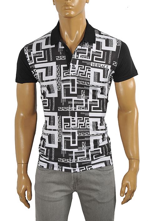 versace tribute collection mens|Versace polo shirts for men.